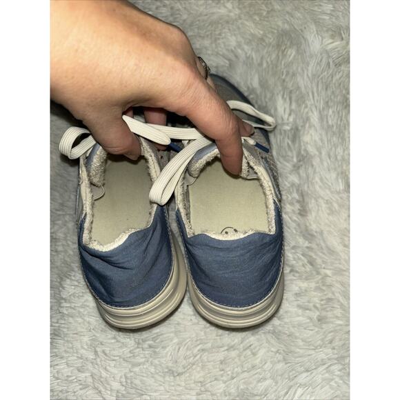 NWOB Taos Mesh And Fabric Lace Up Sneakers Size 8 - Picture 6 of 10